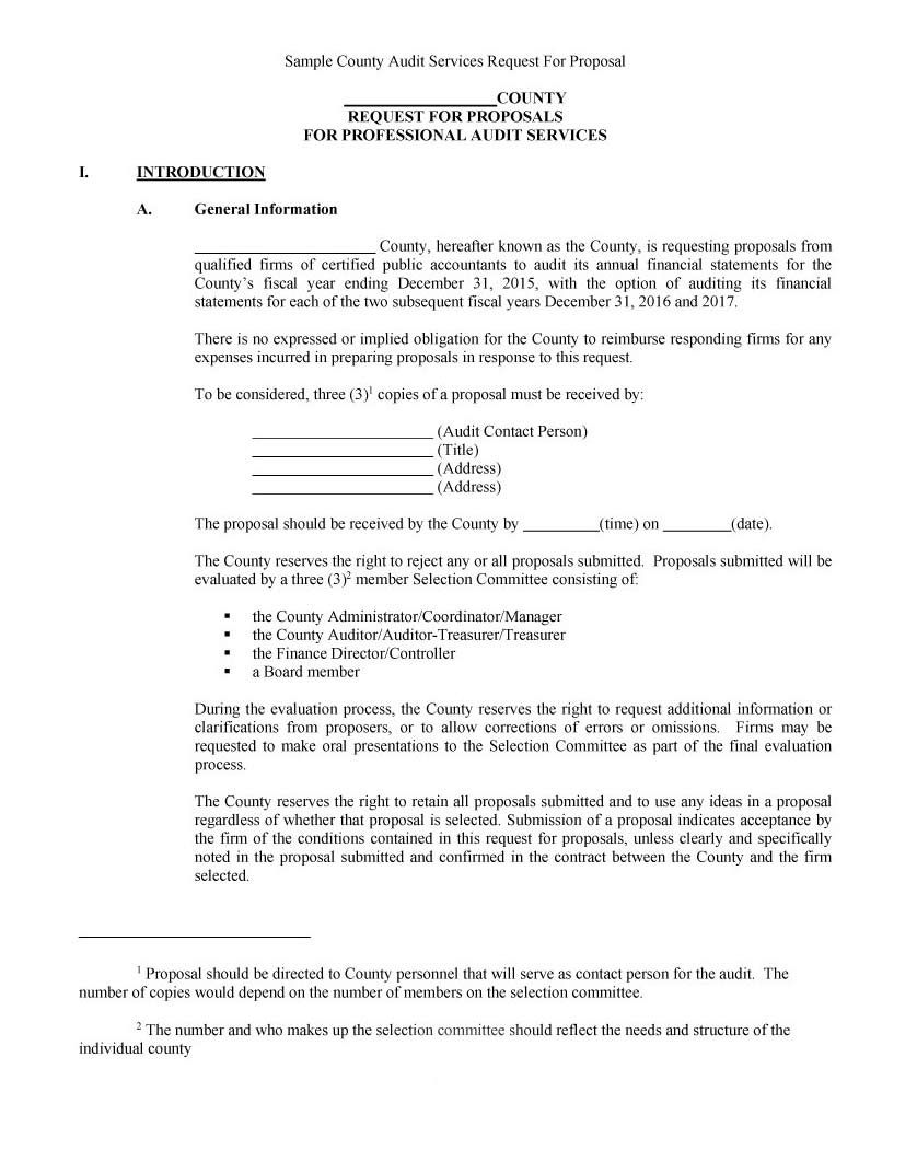 3 Example Of Request For Proposal Templates Docpdf Regarding Request For Proposal Response Template