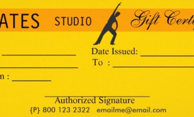 3 Fitness Gift Certificate Templates Free Sample With Regard To Weight Loss Certificate Template Free