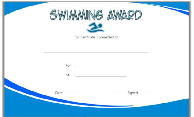 3 Sample Swimming Certificate Bcjournal Within Awesome Swimming Certificate Template