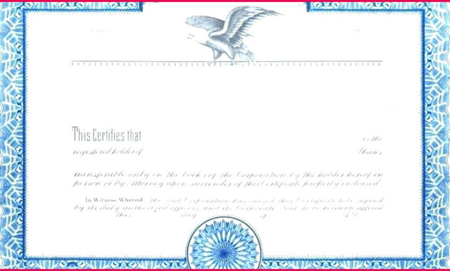 3 Share Certificate Template Companies House 98164 Intended For Corporate Share Certificate Template