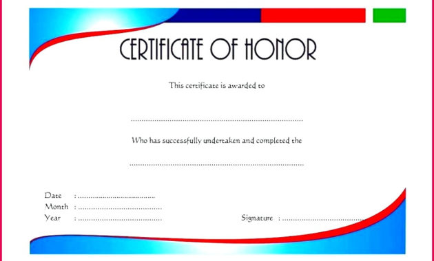3 Templates For Honor Roll Certificates 51552 Fabtemplatez With Regard To Free Honor Roll Certificate Template