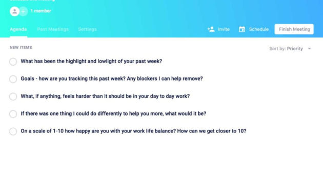 3 Weekly Meeting Agenda Templates Soapbox With Monthly Meeting Schedule Template