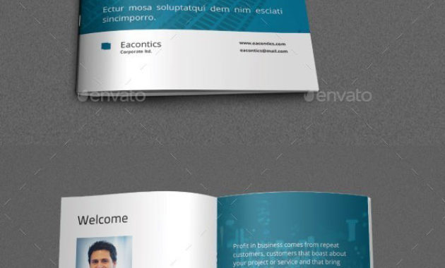30 Awesome Company Profile Design Templates Bashooka Regarding Simple Business Profile Template