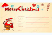 30 Christmas Gift Certificate Templates Best Designs Word Throughout Music Certificate Template For Word Free 12 Ideas