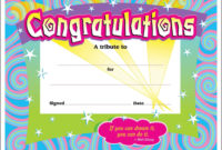 30 Congratulations Award Large Swirl Certificate Award Regarding Star Naming Certificate Template
