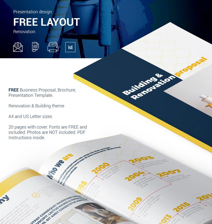 30 Creative Indesign Business Proposal Templates Free Inside Business Plan Template Indesign