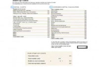 30 Editable Business Startup Budget Templates Besty With Regard To Budget Template For Startup Business