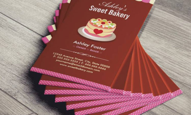 300 Creative And Inspiring Business Card Designs Page15 With Cake Business Cards Templates Free