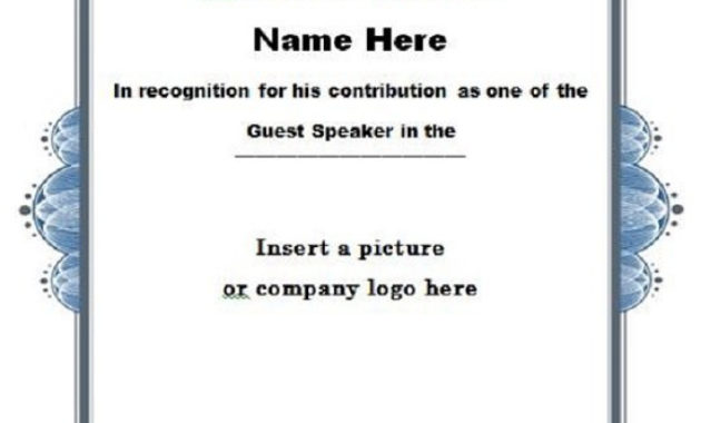31 Free Certificate Of Appreciation Templates And Letters Within Free Certificate Of Appreciation Template Downloads