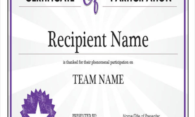 32 Free Award Certificate Pertaining To Quality Athletic Award Certificate Template