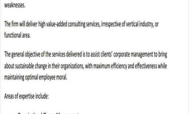 32 Free Business Plan Templates Word Pdf Free For Business Plan Template For Consulting Firm