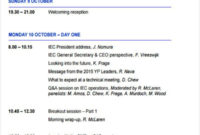 33 Agenda Template Designs Free Premium Templates In Business Development Meeting Agenda Template