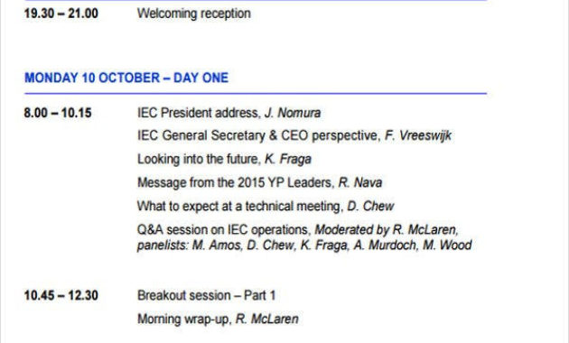 33 Agenda Template Designs Free Premium Templates In Business Development Meeting Agenda Template