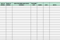 33 Editable Equipment Maintenance Log Templates Besty With Regard To Machine Maintenance Log Template