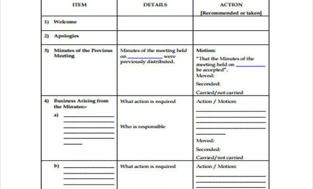 34 Agenda Templates In Word Free Premium Templates Intended For Level 10 Meeting Agenda Template