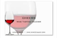 34 Coupon Voucher Templates Psd Ai Word Free Regarding Wine Bar Business Plan Template