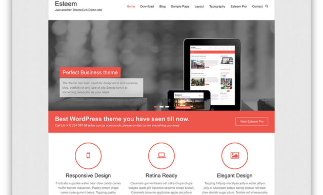 35 Awesome Free Responsive WordPress Themes 2020 Colorlib With Regard To Basic Business Website Template