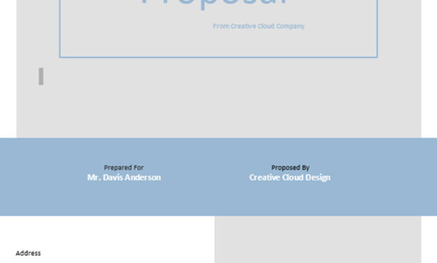 35 Best Business Proposal Templates Ideas For New Client For Business Plan Cover Page Template