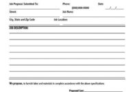 35 Free Job Proposal Templates How To Write Word Pdf Pertaining To Employment Proposal Template