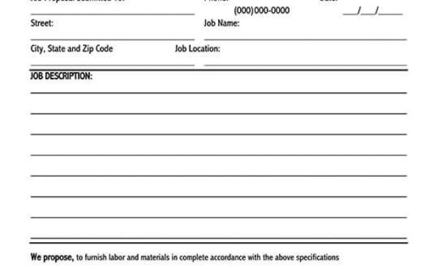 35 Free Job Proposal Templates How To Write Word Pdf Pertaining To Employment Proposal Template