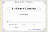 35 Free Premarital Counseling Certificate Of Completion Pertaining To Printable Marriage Counseling Certificate Template