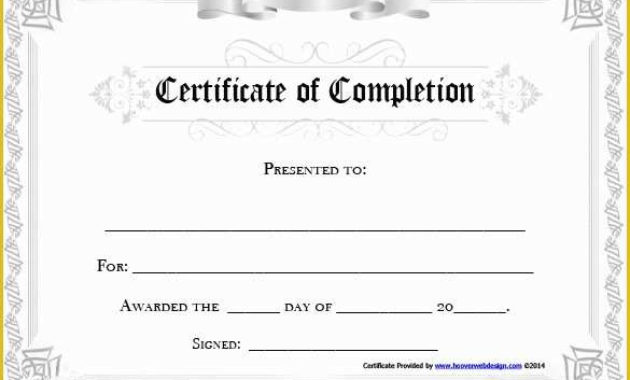 35 Free Premarital Counseling Certificate Of Completion Pertaining To Printable Marriage Counseling Certificate Template