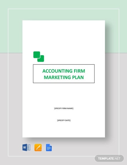 4 Accounting Firm Marketing Plan Templates Pdf Word Pertaining To Accounting Firm Business Plan Template