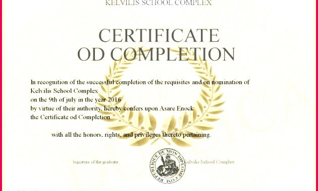 4 Anger Management Completion Certificate Template 48587 For Best Anger Management Certificate Template Free
