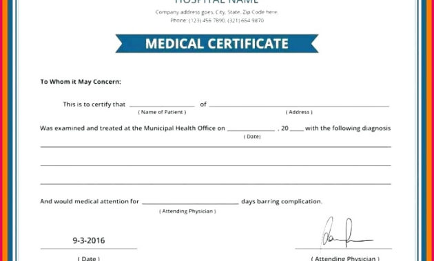 4 Doctor Certificate Template Australia 37801 Fabtemplatez Throughout Amazing Fake Medical Certificate Template Download