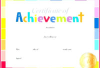 4 Printable Certificate Of Excellence Template 53704 Inside Quality Certificate Of Excellence Template Word