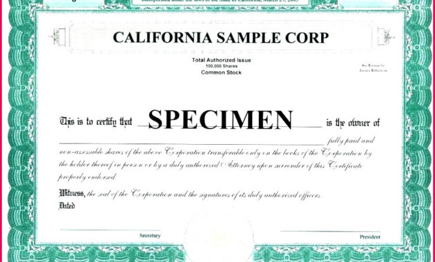 4 Scorp Stock Certificate Template 78910 Fabtemplatez Throughout Best Free Stock Certificate Template Download