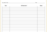 4 Volunteer Log Template Fabtemplatez Inside Amazing Volunteer Hours Log Sheet Template