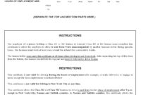 40 Best Certificate Of Employment Samples Free ᐅ Templatelab Inside Printable Sample Certificate Employment Template