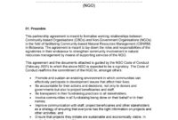 40 Free Partnership Agreement Templates Business General Regarding Template For Business Partnership Agreement