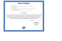 40 Free Stock Certificate Templates Word Pdf ᐅ Templatelab Throughout Printable Stock Certificate Template Word