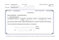 40 Free Stock Certificate Templates Word Pdf ᐅ Templatelab Within Best Free Stock Certificate Template Download