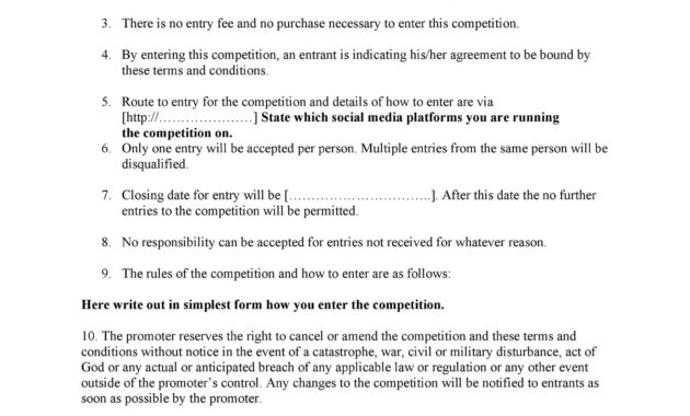 40 Free Terms And Conditions Templates For Any Website ᐅ In Terms And Conditions Of Business Free Templates
