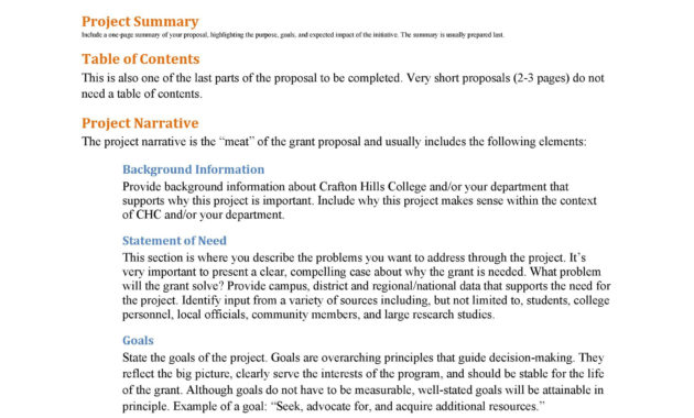 40 Grant Proposal Templates Nsf Nonprofit Research ᐅ For Nsf Proposal Template