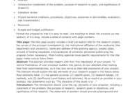 40 Grant Proposal Templates Nsf Nonprofit Research ᐅ Within Research Grant Proposal Template