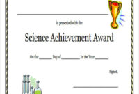 40 Sample Award Certificates Word Psd Ai Eps Vector Inside Science Award Certificate Templates