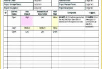 41 Free Construction Submittal Log Template In Submittal Log Template Excel