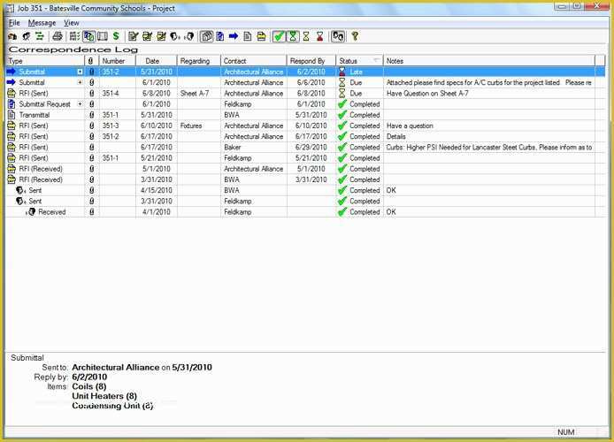 41 Free Construction Submittal Log Template With Submittal Log Template Excel