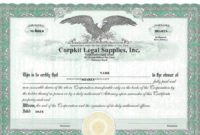 41 Free Stock Certificate Templates Word Pdf Free Throughout Best Free 24 Martial Arts Certificate Templates 2020