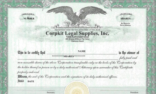 41 Free Stock Certificate Templates Word Pdf Free Throughout Best Free 24 Martial Arts Certificate Templates 2020