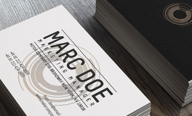 41 High Quality Business Card Templates Psd Free With Regard To Free Personal Business Card Templates