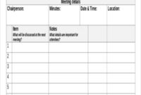 41 Meeting Agenda Templates Free Premium Templates Intended For Best Weekly Team Meeting Agenda Template