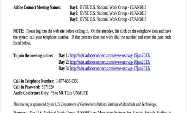 41 Meeting Agenda Templates Free Premium Templates Regarding Conference Call Agenda Template