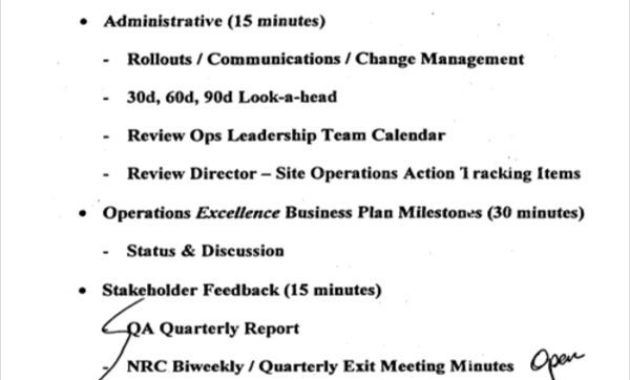 41 Meeting Agenda Templates Free Premium Templates Throughout Awesome Management Meeting Agenda Template