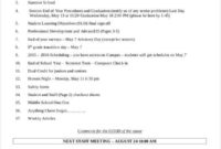 41 Meeting Agenda Templates Free Premium Templates Throughout Monthly Safety Meeting Template