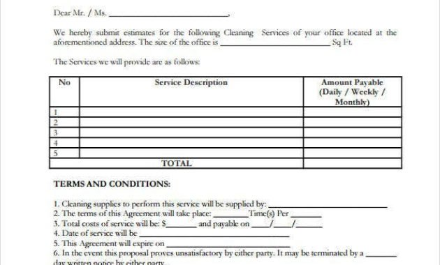 44 Proposal Templates Free Premium Templates Within Employment Proposal Template